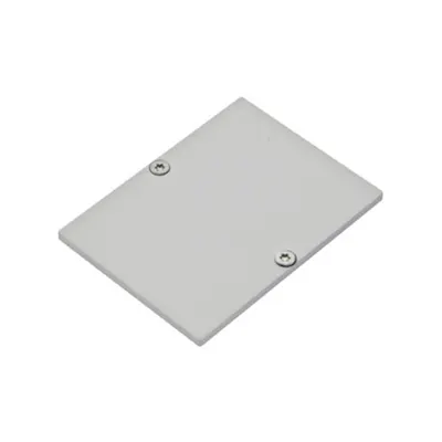 Profile end cap MFR flat incl. screws