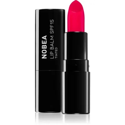 NOBEA Day-to-Day Lip Balm SPF 15 Tinted balsam de buze SPF 15 #L02 Cherry red 4 g