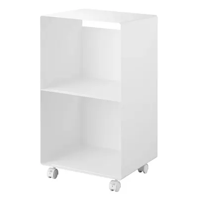 Etajeră pe roți albă din metal 40x73x38 cm Tower – YAMAZAKI