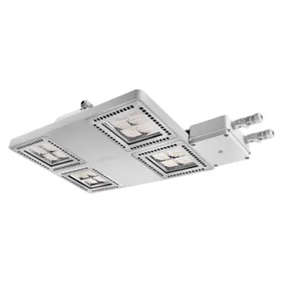 Corp de Iluminat cu Led Smart [4] - He - 4 Module - Emergency - 2 X Dali Dt6 + 1 X Dali Dt1 (emerg. 3h) - Asymmetrical Optic - 4000 K - Ip65 - Class I