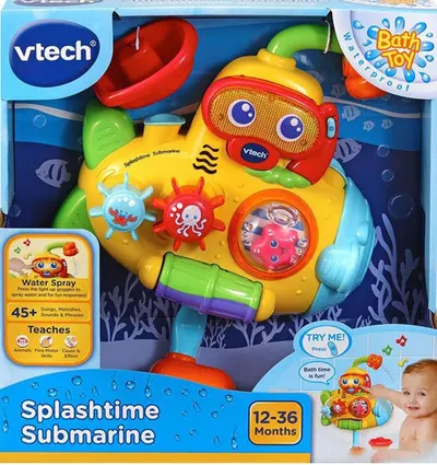Jucărie interactivă pentru copii Vtech - Submarin de baie (in engleză)
