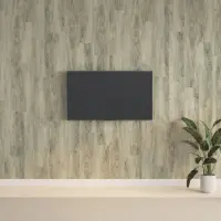 vidaXL Panouri de perete aspect lemn, gri, 2,06 m², PVC