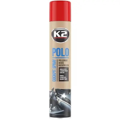 K2 Polo Cockpit Spray Silicon Bord Capsuni 750ML K407TRO