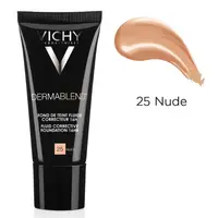 Fond de ten corector fluid Dermablend, nuanta 25 Nude, Vichy | 30 ml