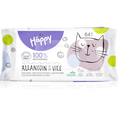 BELLA Baby Happy Allantoin & Vit. E Șervețele umede 64 buc