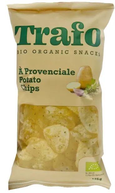 Chipsuri bio provencale, 125 g, Trafo