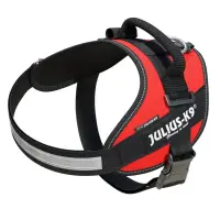 JULIUS-K9 IDC Power Single Colored, ham câini JULIUS-K9 IDC Power, ham câini, XS, 4-7kg, roșu
