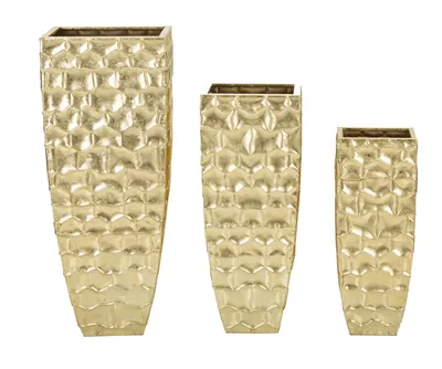 Mauro Ferretti Suport Vaze 3 Bucati, cm 38X38X94-30,5X30,5X76- 23X23X63 | Aosom Romania