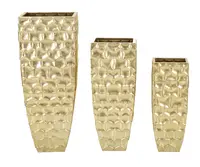 Mauro Ferretti Suport Vaze 3 Bucati, cm 38X38X94-30,5X30,5X76- 23X23X63 | Aosom Romania