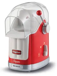 Mașină de făcut popcorn Ariete – Party Time 2.0, 00C295800AR0, 1100 W, roșie