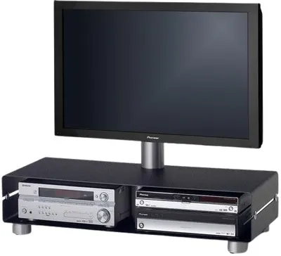 Masă pentru echipamente audio și video Spectral - Curve QX111, negru