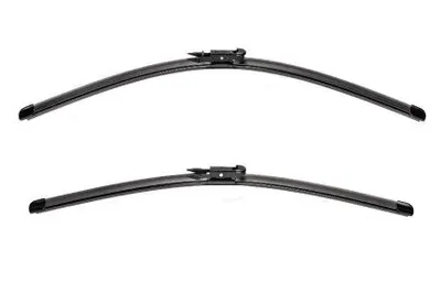 Set stergatoare parbriz VALEO SILENCIO X.TRM FLAT BLADE SET 574327, lungime 700 mm, 530 mm, fara carcasa, cu spoiler