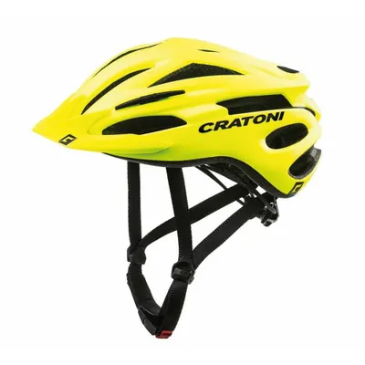Cască Cratoni Pacer Neon Yellow Matt - ușoară ventilată