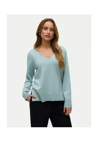 Bluza dama - 304786716 - Viscoza/Poliester reciclat - Verde - Verde