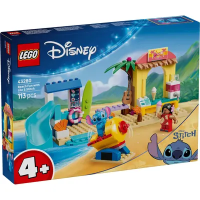LEGO® Disney Classics - Distractie pe plaja cu Lilo si Stitch (43280)