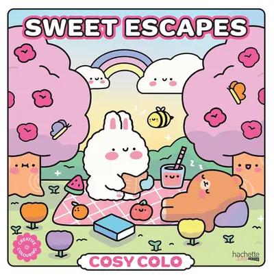 Carte de colorat Hachette - Cosy Colo: Sweet Escapes