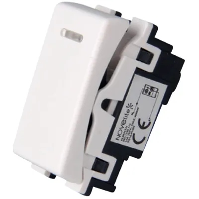 Intrerupator cu led alb 1modul NV1220.115