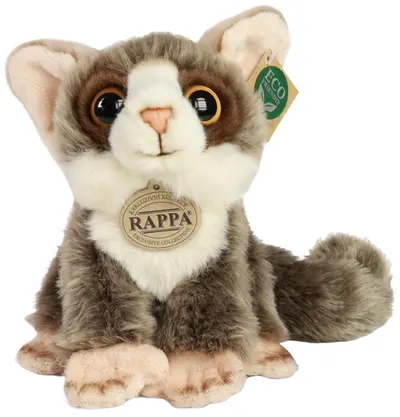 Jucărie de pluș Rappa Eco prieteni - Galago, 18 cm