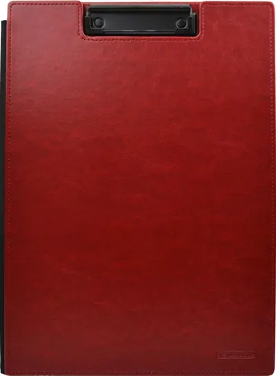 Clipboard cu capac OfBox - A4, roşu