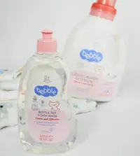 Detergent lichid de rufe pentru bebelusi si copii Bebble 1300ml,potrivit pentru piele sensibila,testat dermatologic,100 biodegradabil,cu extract de aloe vera si sapun natural