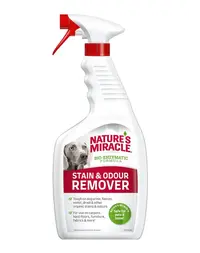 NATURE'S MIRACLE Stain&Odour Remover Dog Spray indepartare pete si miros caine 709 ml