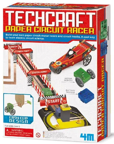 Set joc 4M - Eco technocraft, mașini de curse