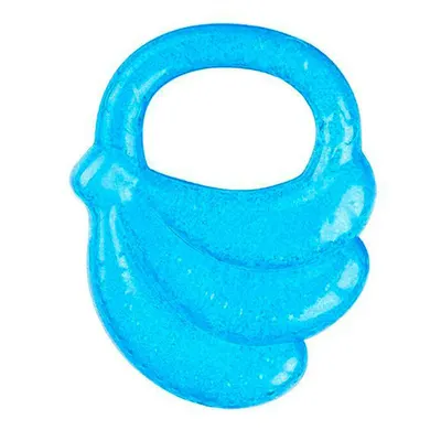 Jucărie de dentiție pentru bebeluși Babyono - Banană albastră