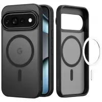 Husa MagSafe pentru Google Pixel 11 Pro / 11 / 10 Pro / 10 / 9, Tech-Protect, Magmat, Neagra Mata