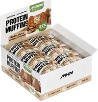 More Delicious Protein Muffin, fursecuri și cremă, 12 buc х 60 g, More Healthy Nutrition