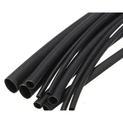 Tub termocontractabil negru ACV 34125-127, 12,7-6,4mm, 8MRola