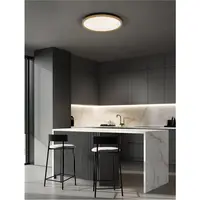 Plafoniera CANTRIA Negru & Alama aurie Metal & Acrylic LED 37 Wat 230 Volt 2197.83Lm 3000K IP20