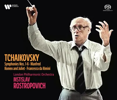 Symphonies Nos. 1-6 - Manfred - Romeo and Juliet - Francesca da Rimini | Pyotr Ilyich Tchaikovsky, Mstislav Rostropovich, London Philharmonic Orchestra