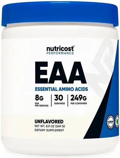 Performance EAA, fără gust, 249 g, Nutricost