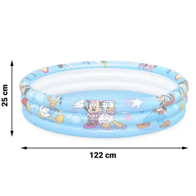 Piscina gonflabila pentru copii 2 ani+ Bestway Mickey Mouse 122 x 25 cm 140 litri