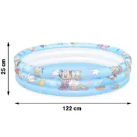 Piscina gonflabila pentru copii 2 ani+ Bestway Mickey Mouse 122 x 25 cm 140 litri