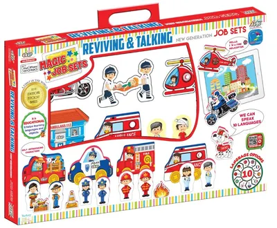 Jagu Talking Toy Set - Spital, 16 piese