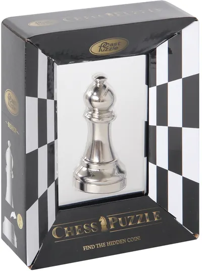 Puzzle logic metalic Hanayama - Cast Chess Bishop