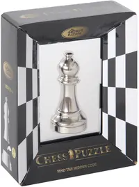 Puzzle logic metalic Hanayama - Cast Chess Bishop