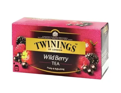Ceai Negru Cu Aroma De Fructe De Padure Twinings 25X2g