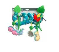 Spirala cu jucarii din plus pentru patutcarucior Sensillo Dino,structura flexibila, extensibila, usor de agatat
