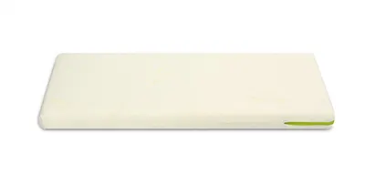 Saltea pentru patut copii Sensillo 90x40x7cm spuma-cocos cu husa din tesatura cu Aloe Vera,husa detasabila cu fermoar