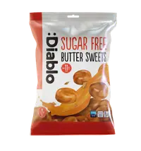 Drosuri fara zahar cu unt, 75g, Diablo