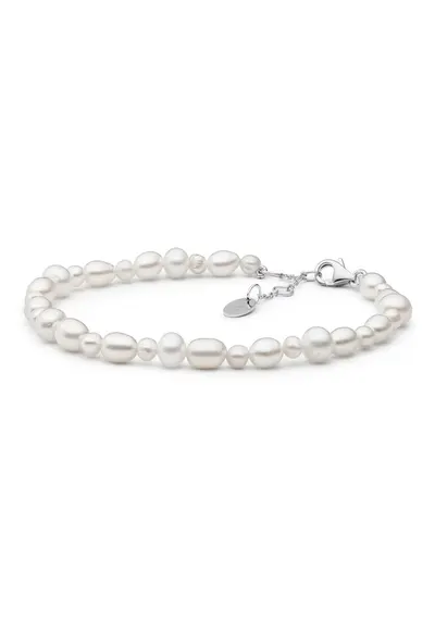 Bratara argint cu perle naturale - Daphné