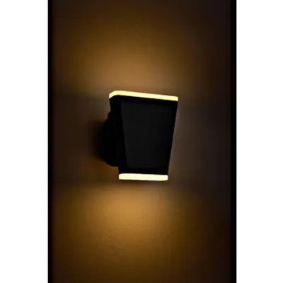 Mika LED Wall Up/Down 12,5W 800lm 3000K ECG IP54 antracit