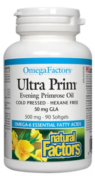 Ultra Prim, 500 mg, 90 capsule gelatinoase moi, Natural Factors