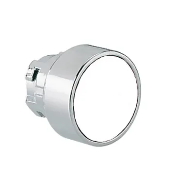 Push-Push Button Actuator, Ø22mm 8lm Metal Series, Flush, White