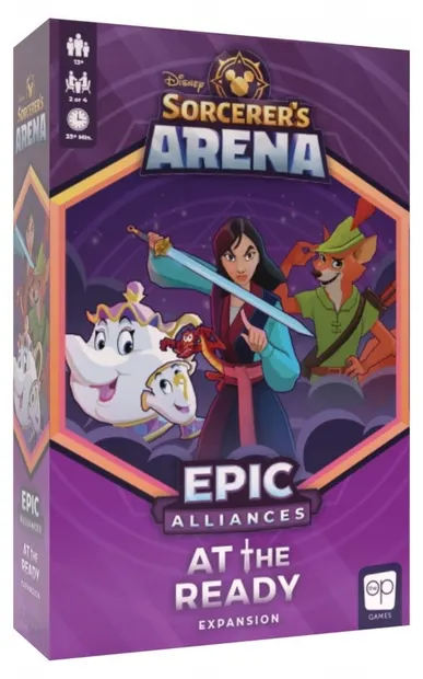 Extensie de joc de societate Disney Sorcerer's Arena: Epic Alliances - At the Ready
