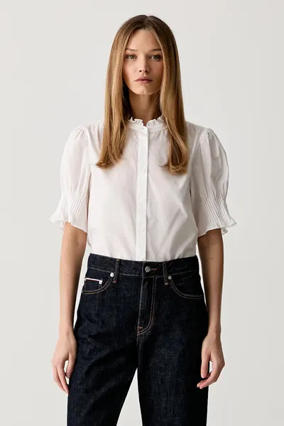 rag & bone cămașă pentru femei din bumbac Dakota