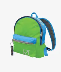 Rucsac Givova University VERDE FLUO/ALBASTRU, 100% nailon, 31 x 25 x 11 cm