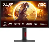 Monitor gaming AOC - Q25G4SR, 24.5'', 300Hz, 1ms, IPS, Adaptive-Sync
